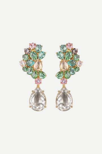 Aretes Cassandra Verde