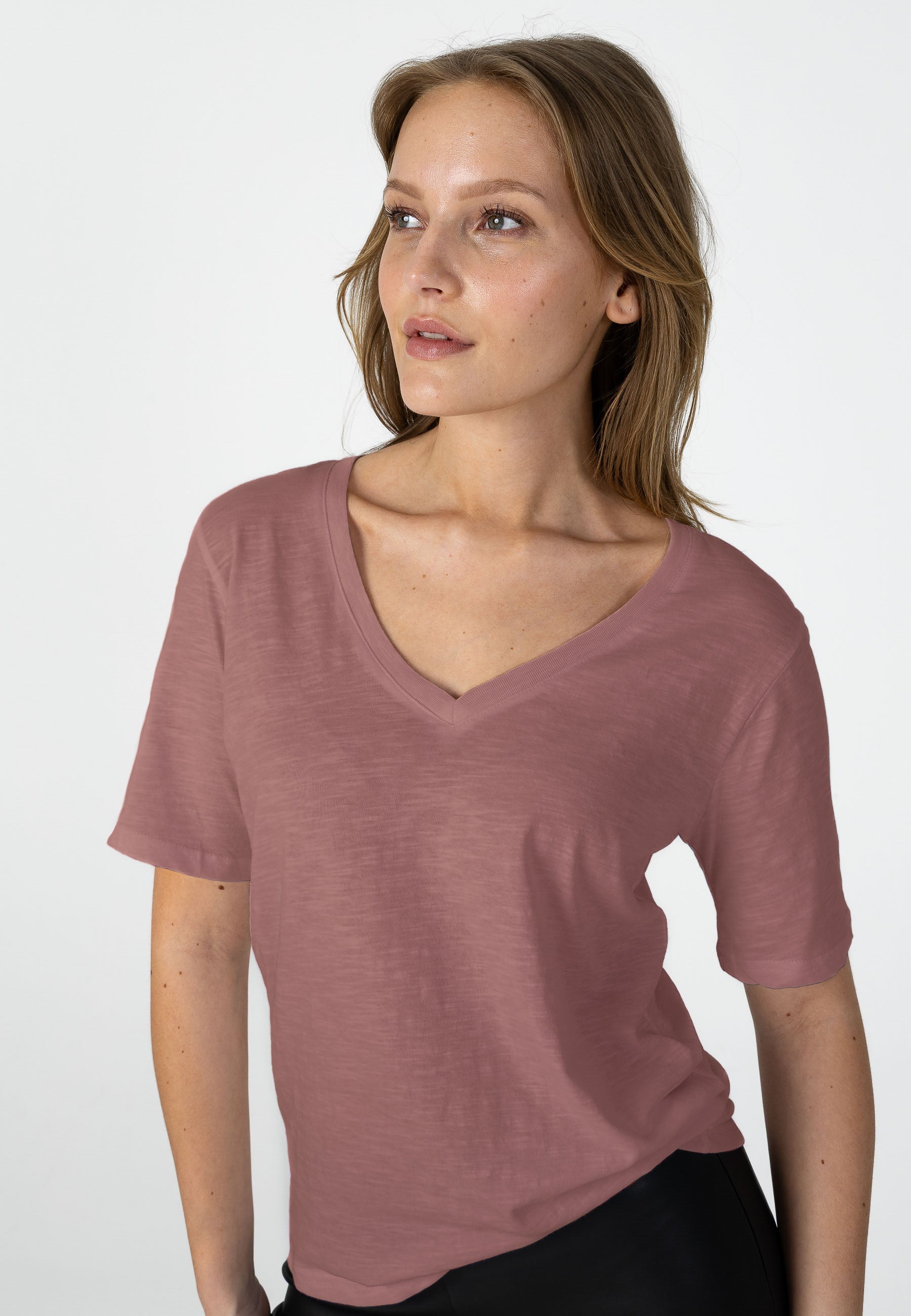 Coster Copenhagen CC HEART REGULIERE T-SHIRT T-Shirt Apple butter - 696