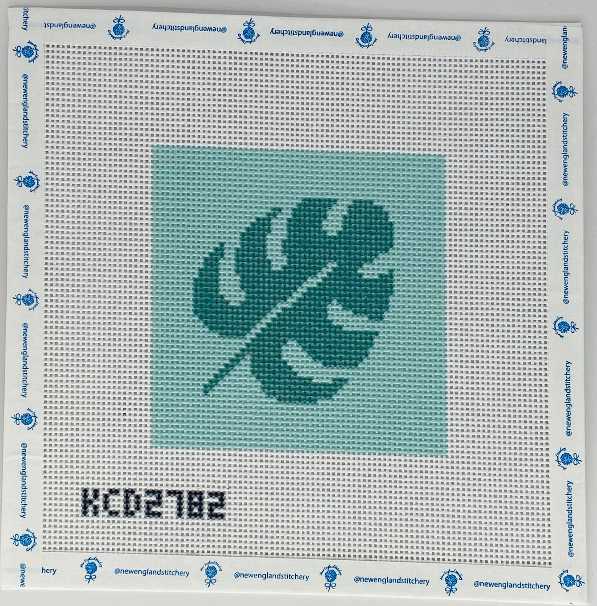 Monstera Leaf Square