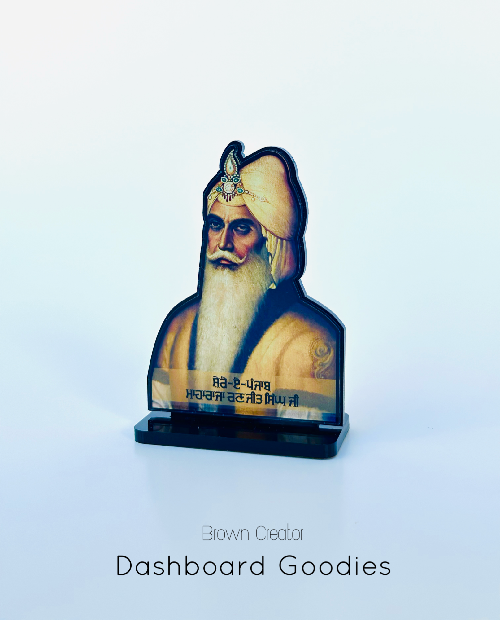 Maharaja Ranjit Singh Dashboard Decor