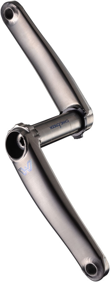 Cane Creek eeWings Mountain Titanium Crankset - 170mm, 8-Bolt Direct Mount, 30mm Spindle, Brushed Titanium MPN: BAI0317 UPC: 840226025940 Crankset eeWings Mountain Titanium Crankset (8-Bolt Chainring Mount)