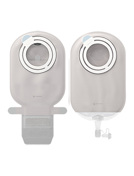 Coloplast 18722 - SenSura Mio Kids Flex / sac vidable midi opaque avec fenêtre 27 mm (10/bte)