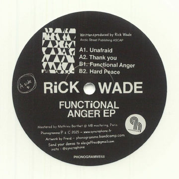 Rick Wade - Functional Anger EP