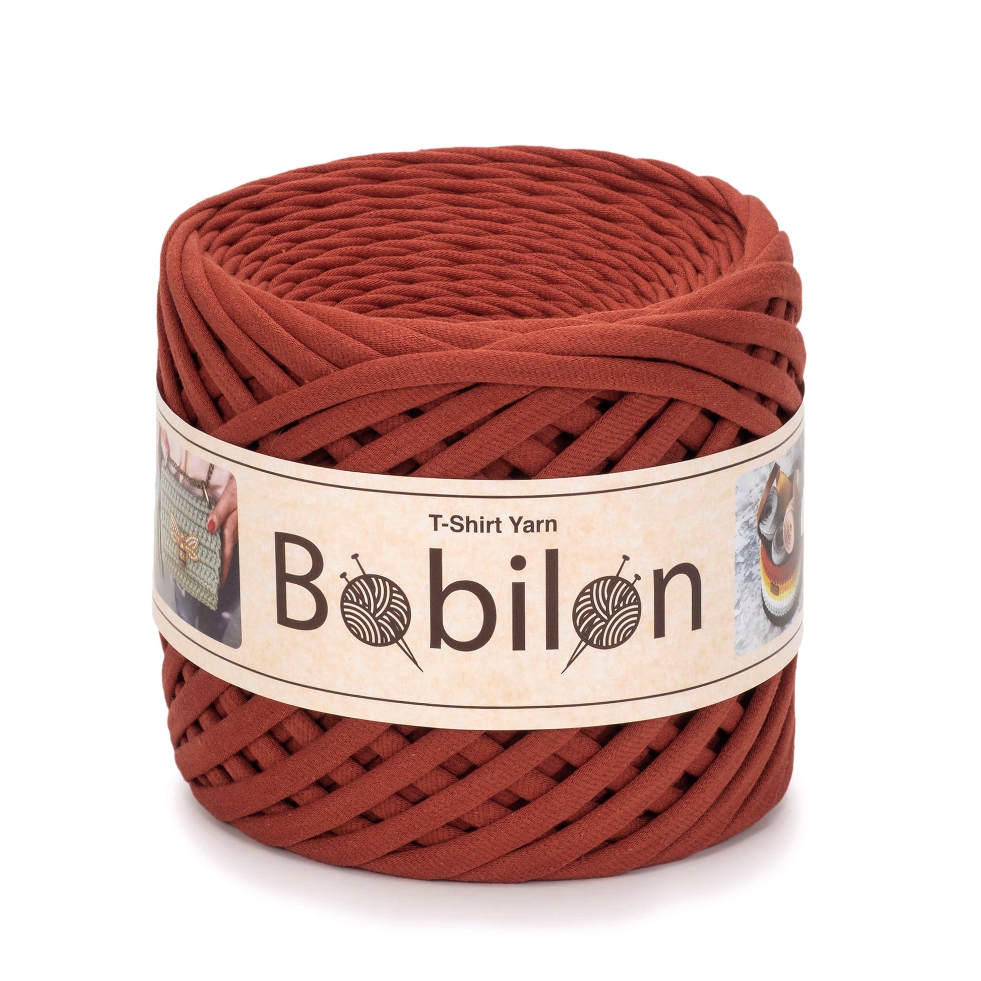 T-shirt yarn, Micro 3-5 mm, Canyon