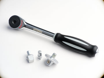 Utoku Twist Handle Bit Ratchet With 3 Adapters UT-TBA-14B