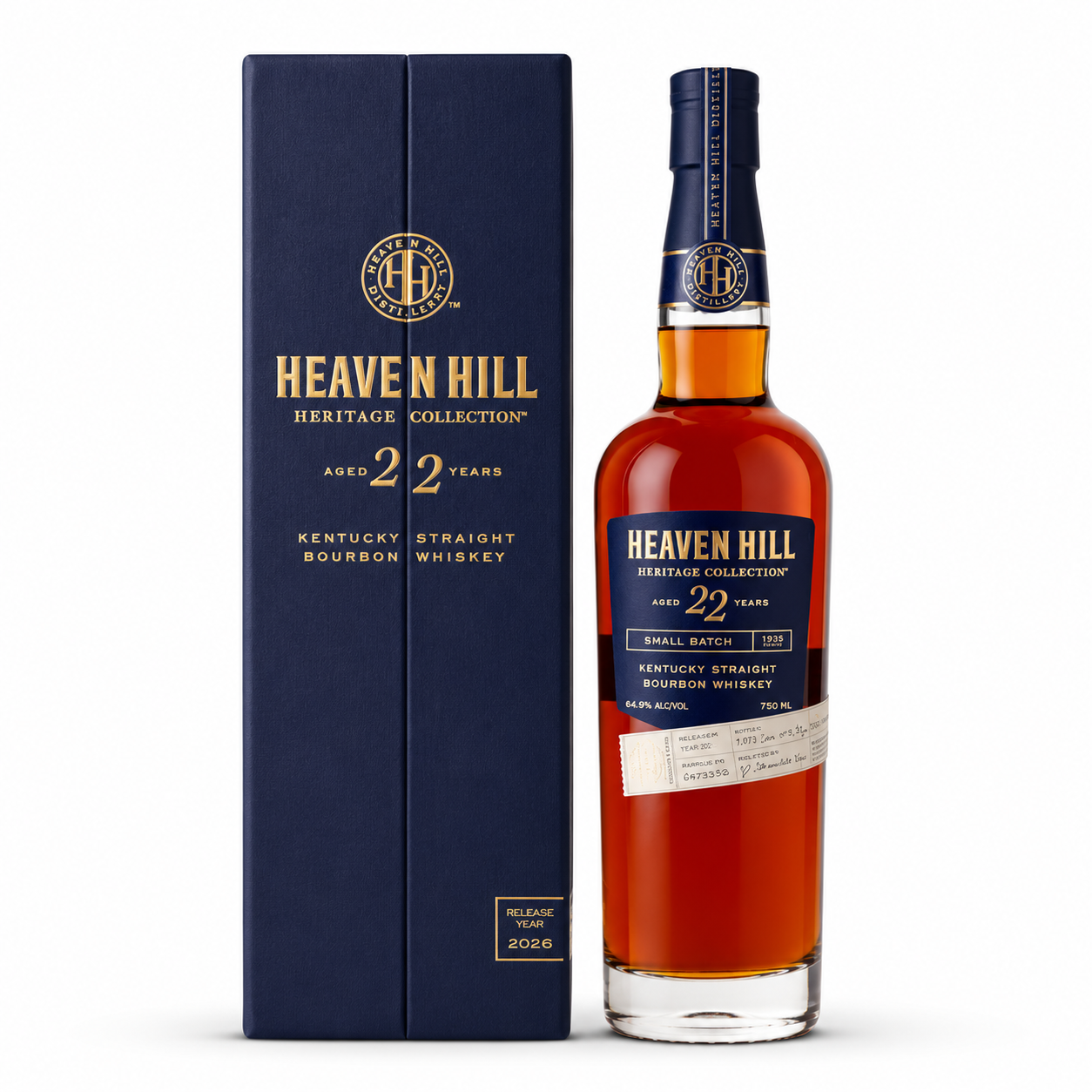 Heaven Hill Heritage Collection Aged 22 Years Kentucky Straight Bourbon Whiskey | Free Shipping on orders $400+