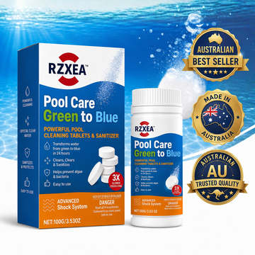 ⭐ RZXEA™ Pool Care Green to Blue