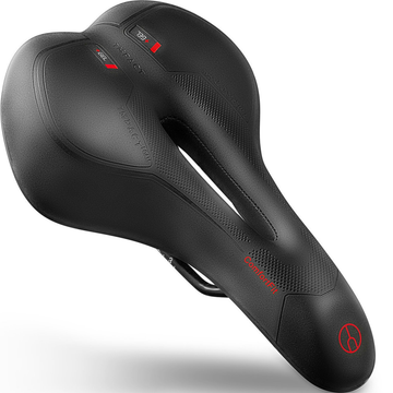 Impact ComfortFit - ergonomischer Fahrradsattel mit Soft Gel Einlagen & Micro Foam