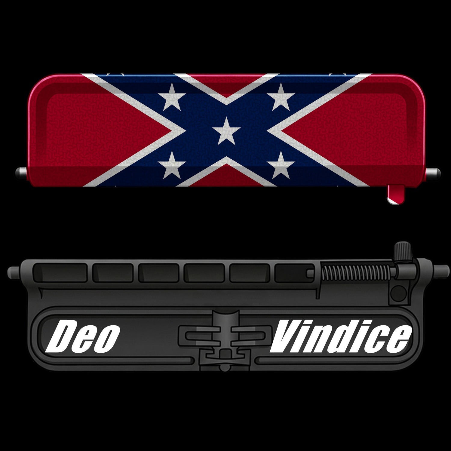 Confederate Flag - AR-15 Dust Cover