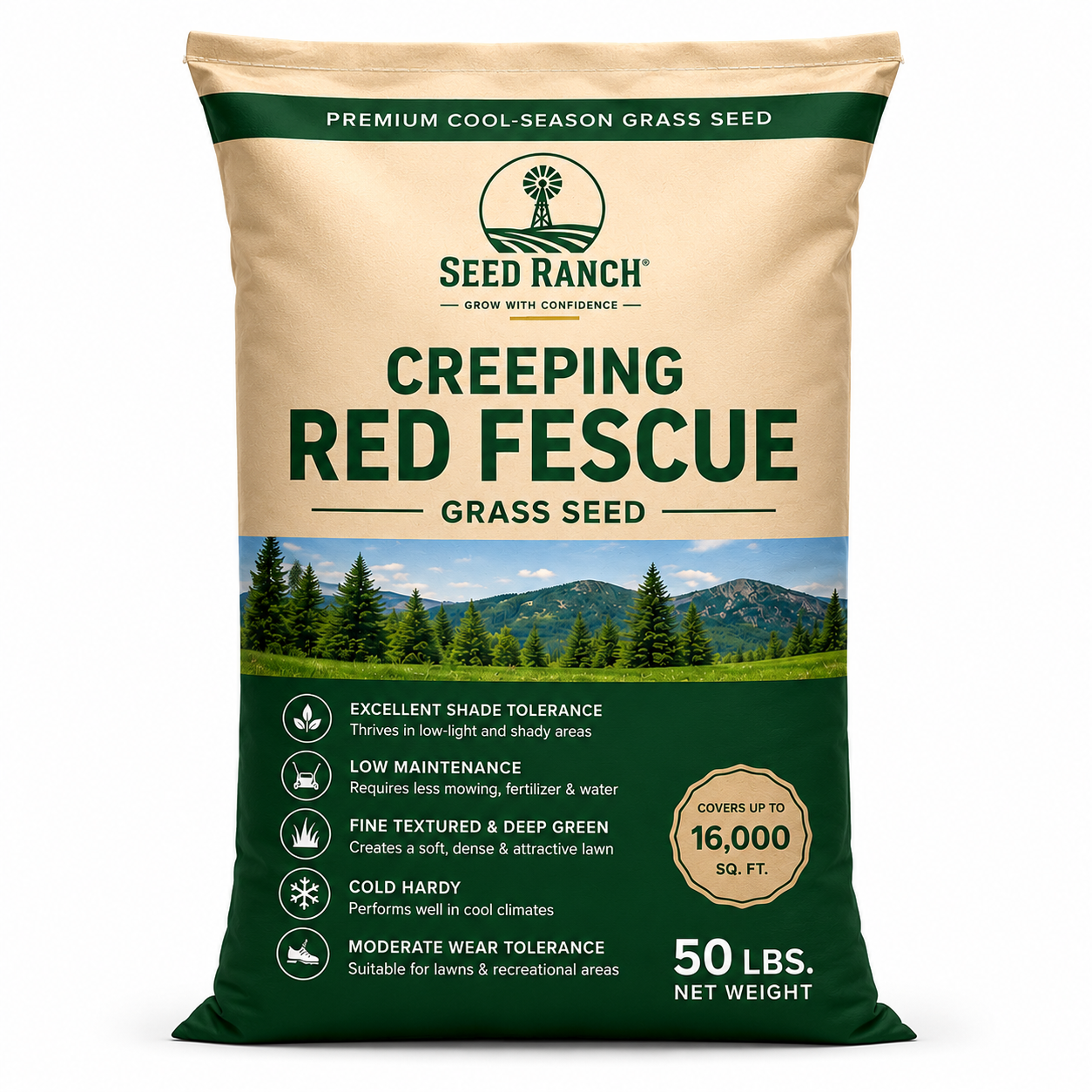 Creeping Red Fescue Grass Seed