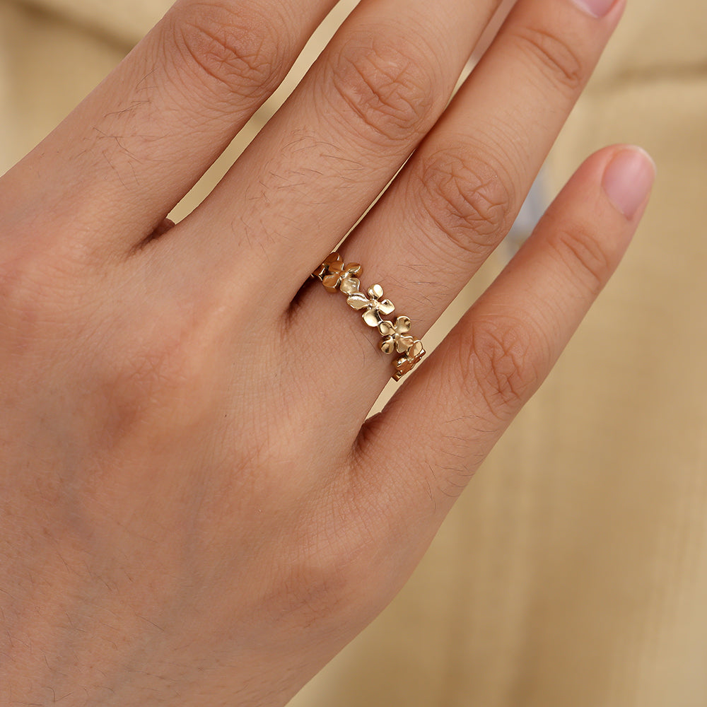 ⊹ FLEUR Ring Gold ⊹