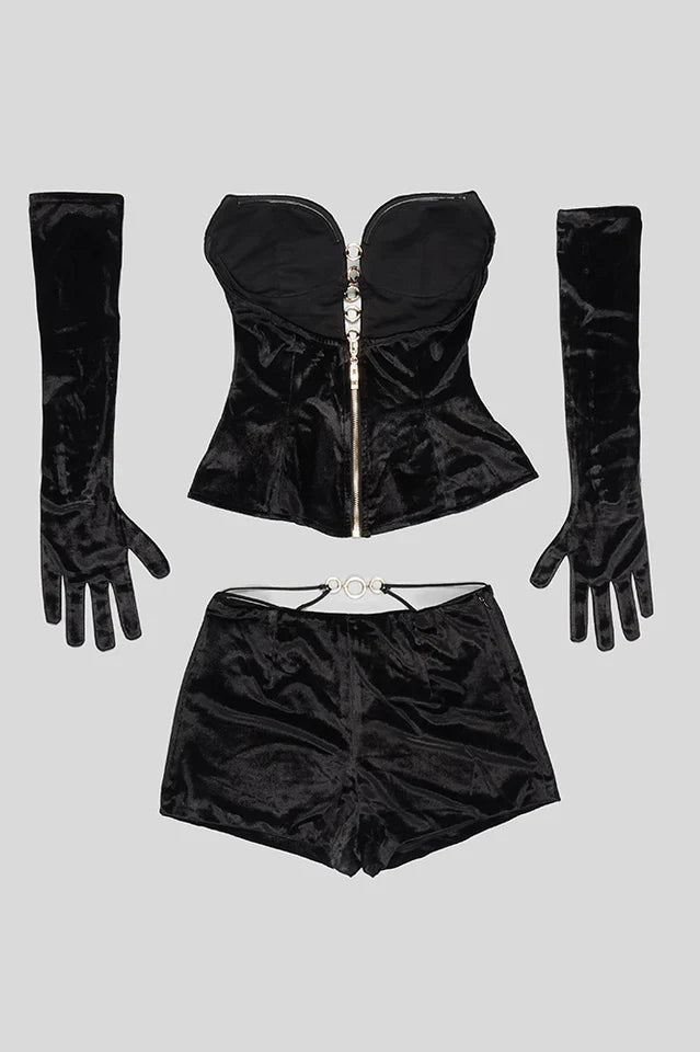 Sahara Tube Top +Shorts 3 Piece Set