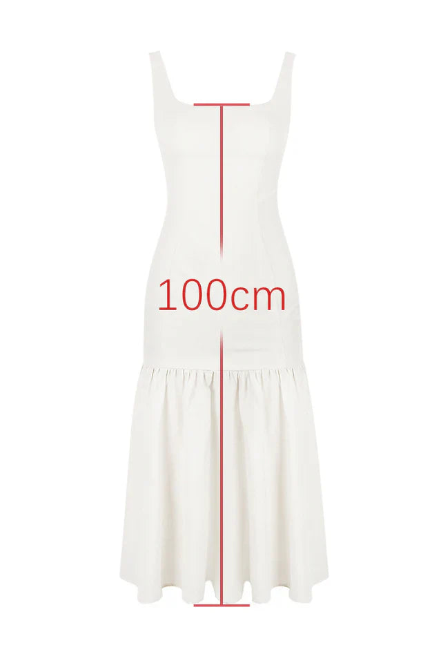 Amore Dropped Waist Midi Dress