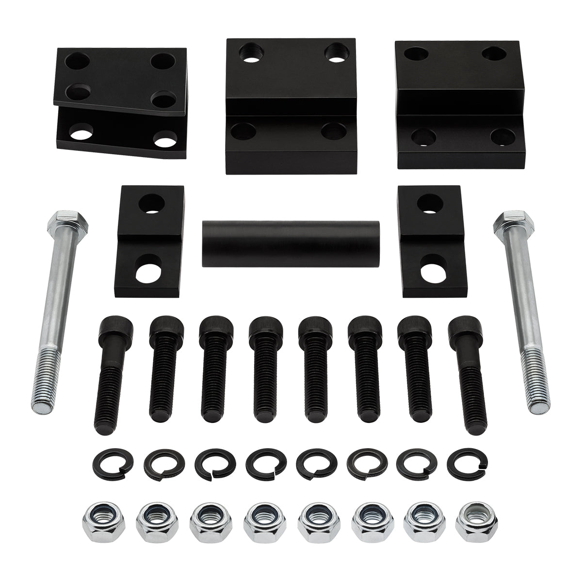 2006-2009 Mitsubishi Raider Steel Differential Drop Brackets Kit 4WD-Lift Kit Accessories-Supreme Suspensions®-Supreme Suspensions®