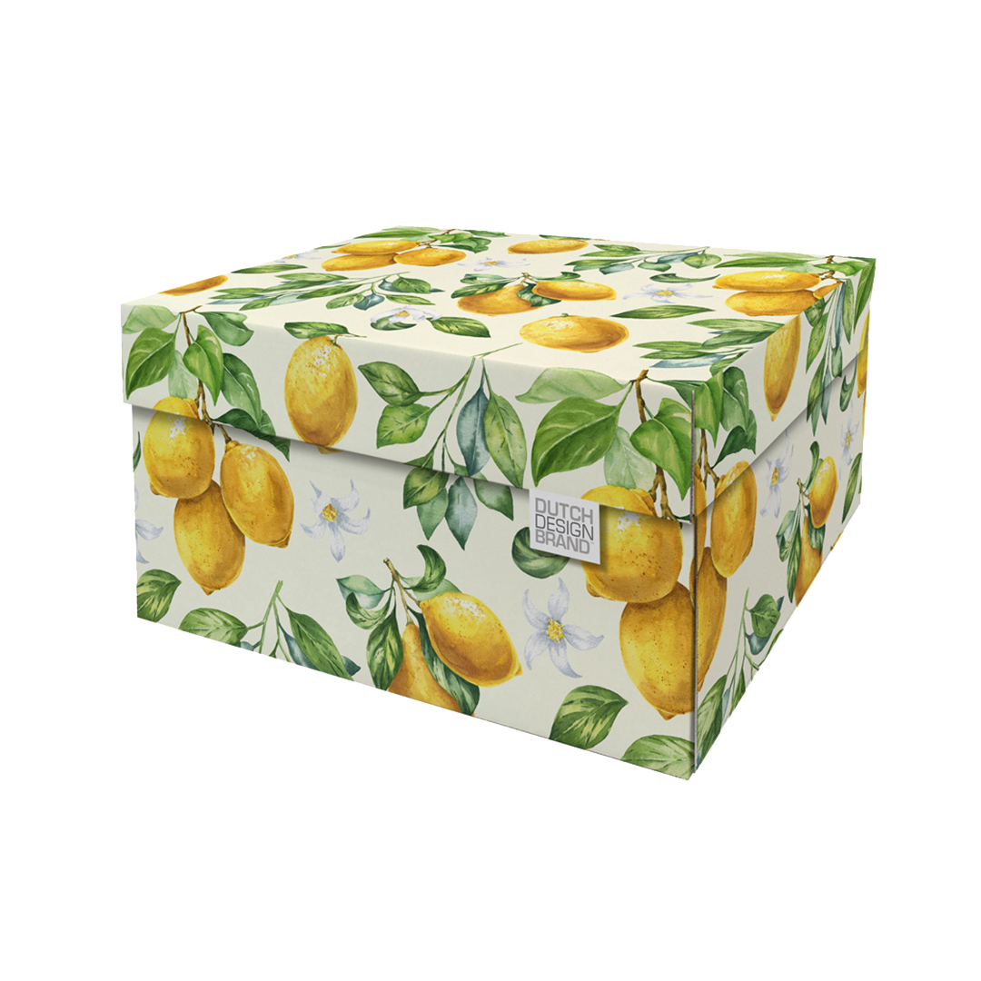 Zitronen (Lemons) Aufbewahrungsbox
