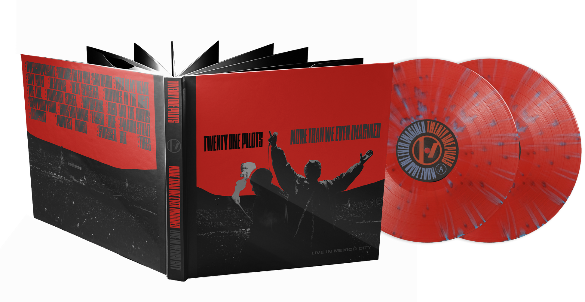 More Than We Ever Imagined (Live in Mexico City) Deluxe Vinyl Photo Book Edition | Twenty One Pilots