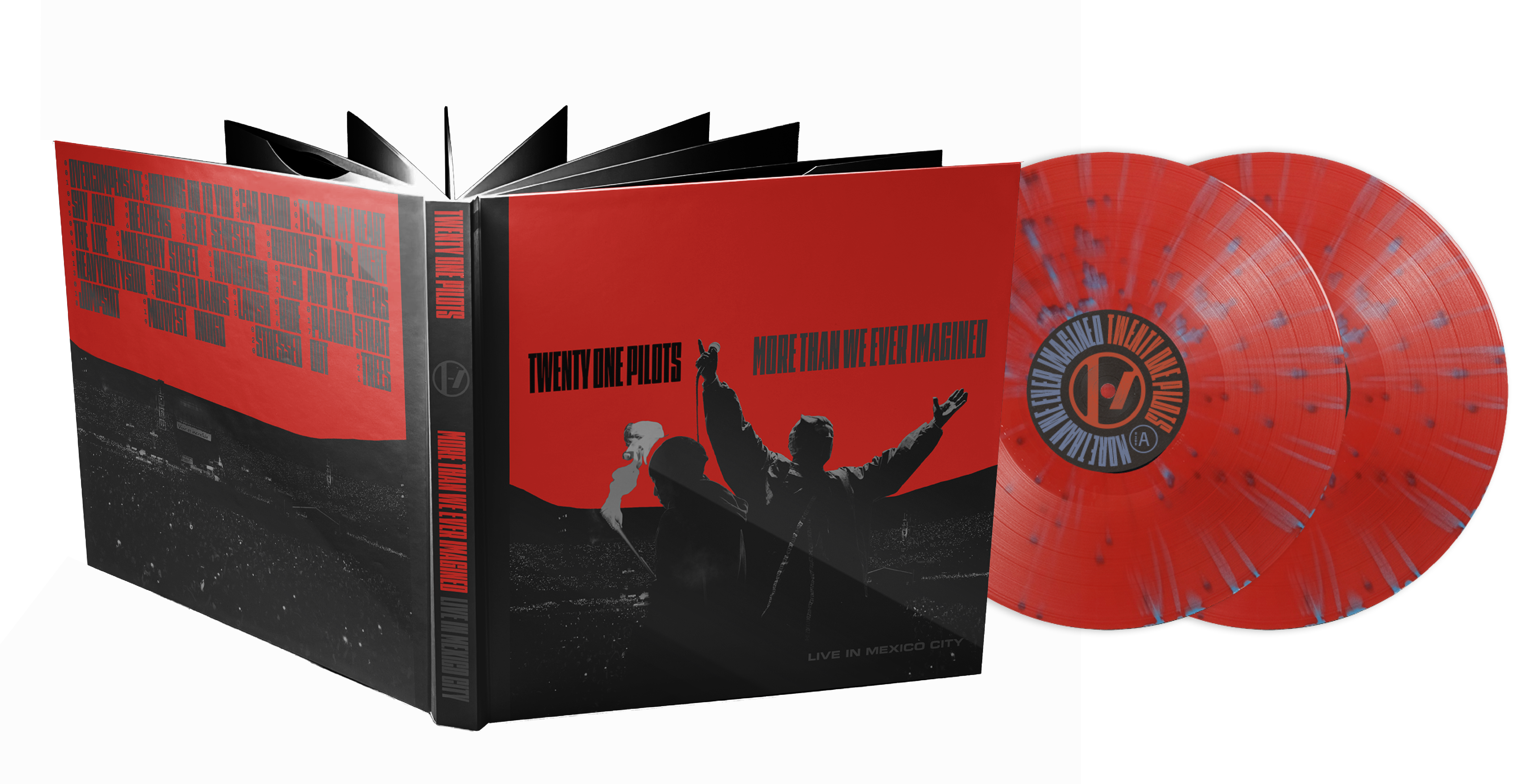 More Than We Ever Imagined (Live in Mexico City) Deluxe Vinyl Photo Book Edition | Twenty One Pilots