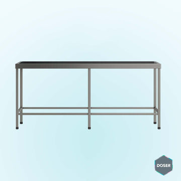 Mesa de Embalsamamiento Profesional en Acero Inoxidable: Funcionalidad y Resistencia para Sala de Tanatopraxia: Diseño Funcional y Drenaje Profesional Integrado