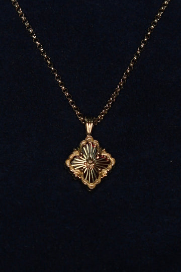 Buccellati Opera Tulle Pendant in Yellow Gold (Brand New)