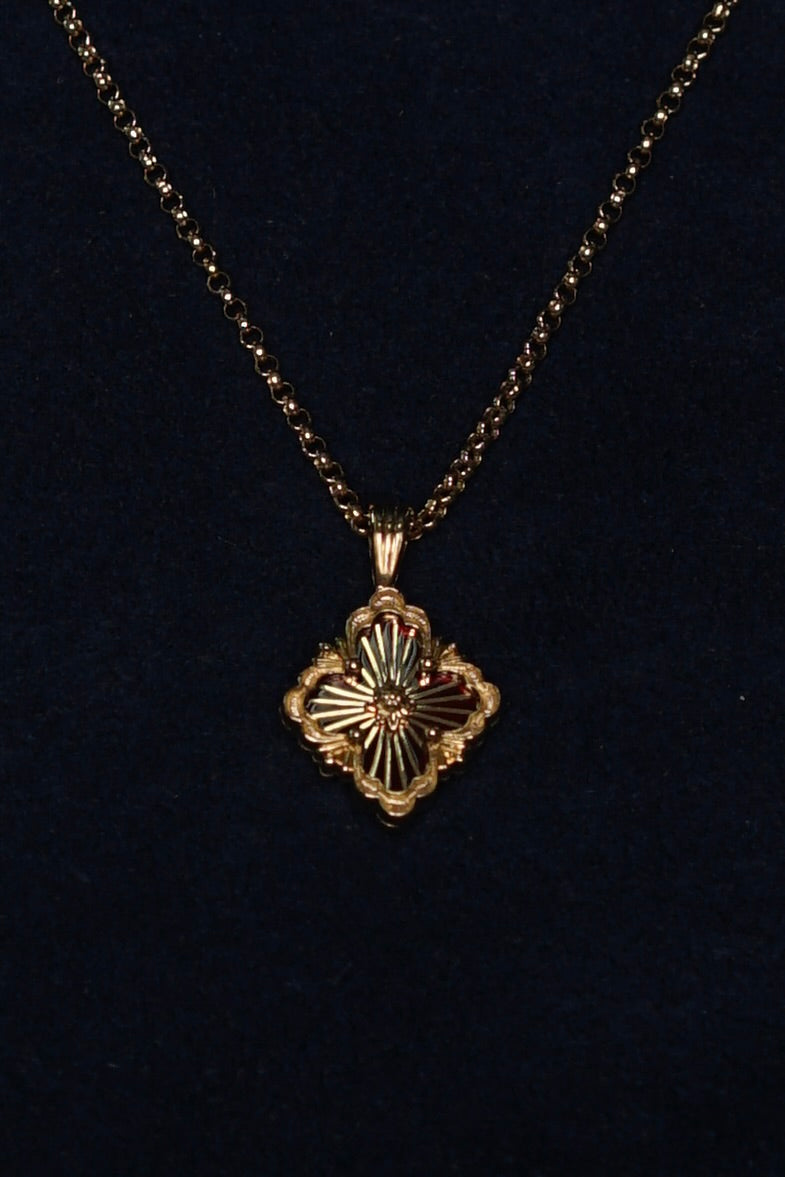 Buccellati Opera Tulle Pendant in Yellow Gold (Brand New)