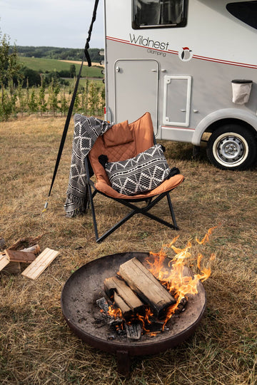 Bo-Camp relaxation chair Industrial Molfat Clay