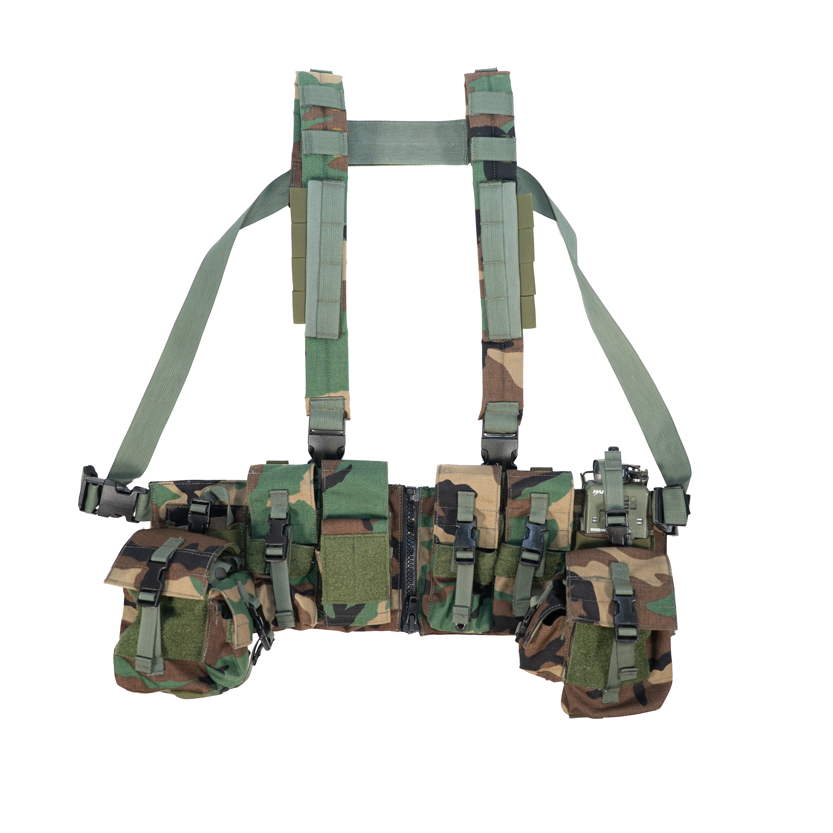 Load Bearing Chest Vest w/ Zipper
