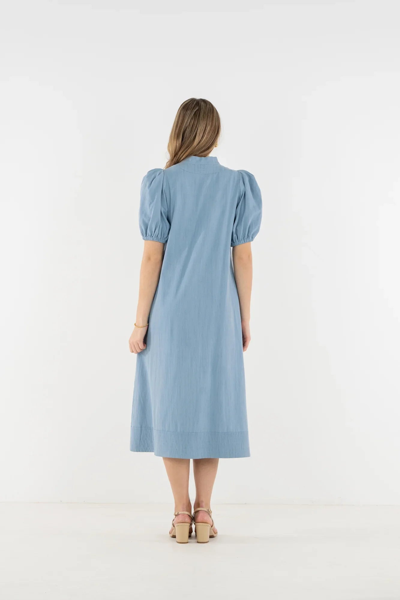 Hampton Dress |Denim