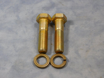 SPRING SEAT PINCH BOLTS w/ WASHERS FOR REAR LEAF SPRING - 7521642 & MS35338-52