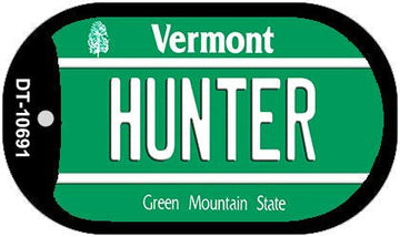 Hunter Vermont Novelty Metal Dog Tag Necklace DT-10691