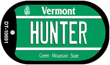 Hunter Vermont Novelty Metal Dog Tag Necklace DT-10691
