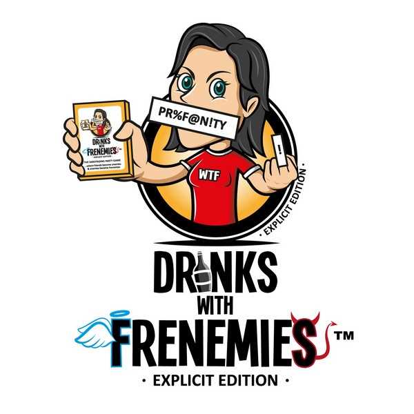 Drinks with Frenemies Explicit Edition Board Game by BE Game LLC 1