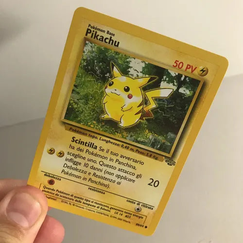 Carta Pokémon - Pikachu 60/64 Jungle/selva - Italiano