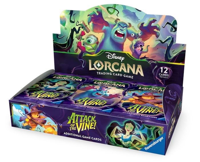 Disney lorcana Attack of the Vine! Booster Box