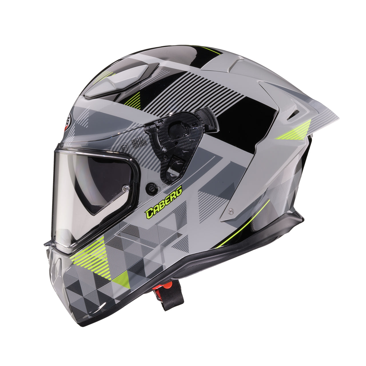 Casco integral Caberg Drift Evo II Prism Gris Amarillo