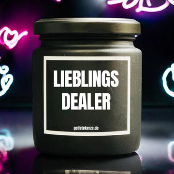 Geilste Kerze – Duftkerze „LIEBLINGS DEALER“ -  from DieBallerei