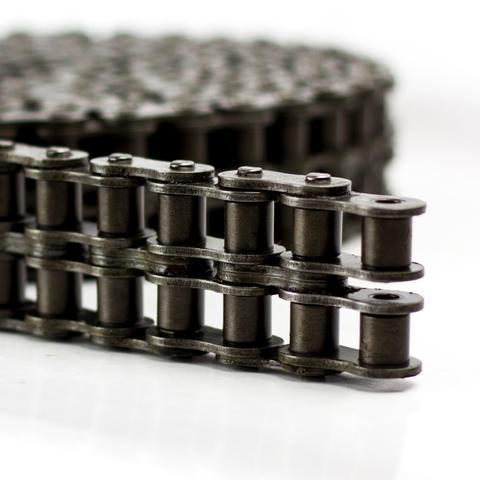 Renold SD 60-2-No.12 AS Duplex Chain Single Cranked Cottered Link 3/4 inch Pitch