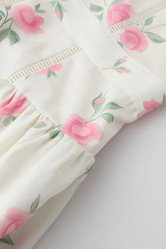 Ysabella Stretch Cotton Mini Sundress