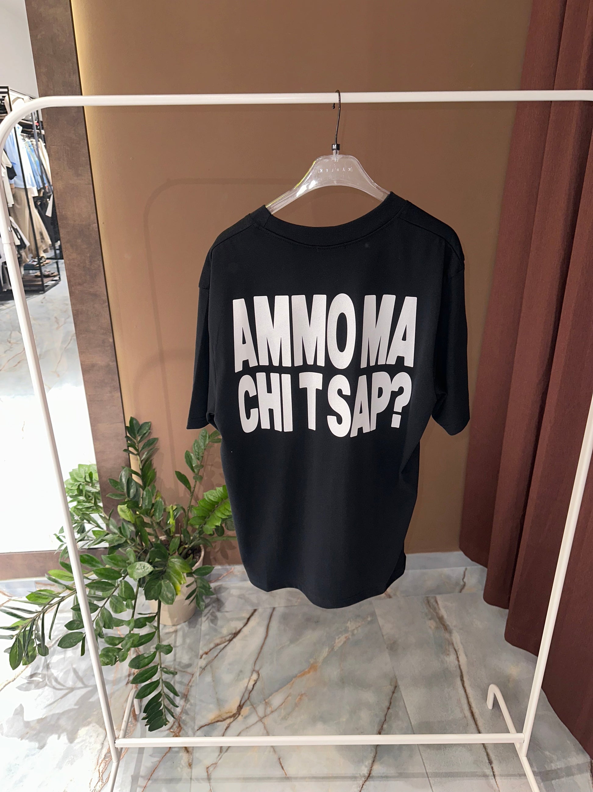 T SHIRT AMMO MA CHI T SAP?