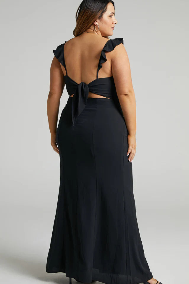 More Than This Ruffle Maxi Dress
