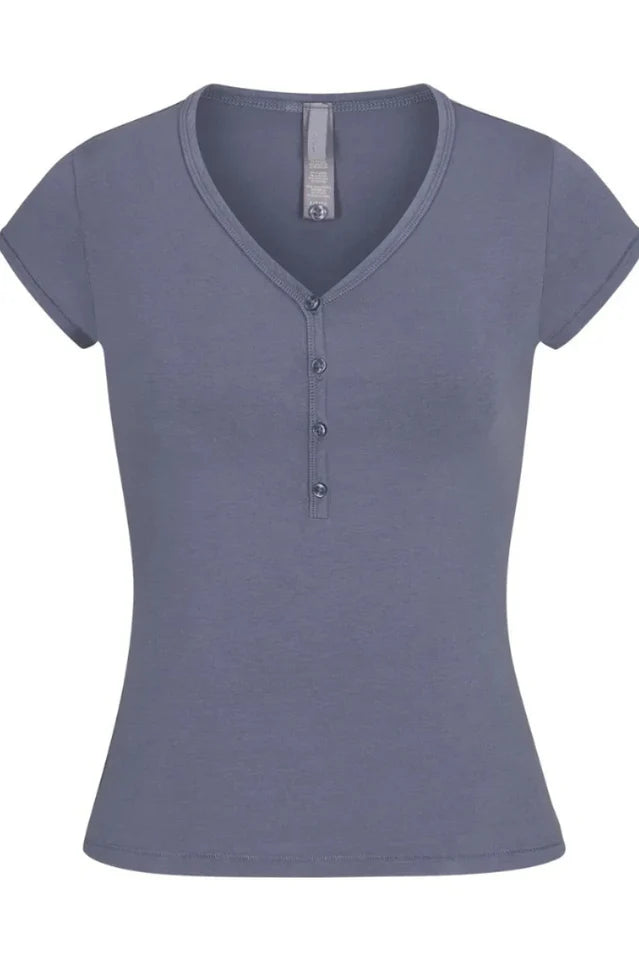 New Vintage Henley T-Shirt