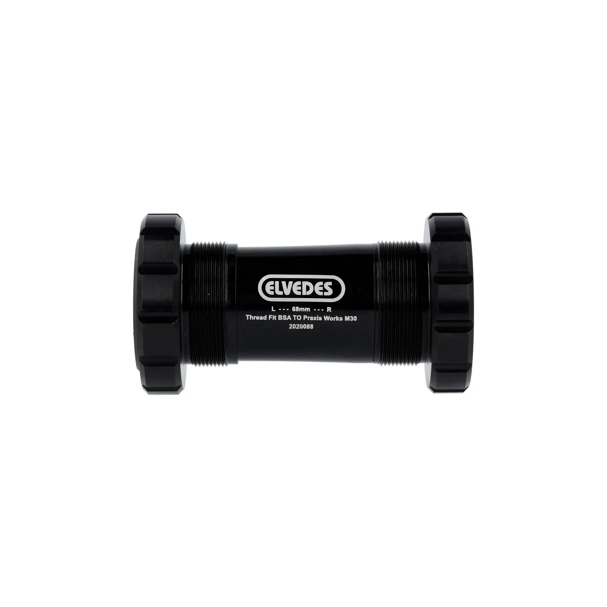 Elvedes Trapas Thread Fit BSA voor Praxis Road en MTB, geschikt voor 68-73 mm frame, bevestigingsonderdelen voor fiets.