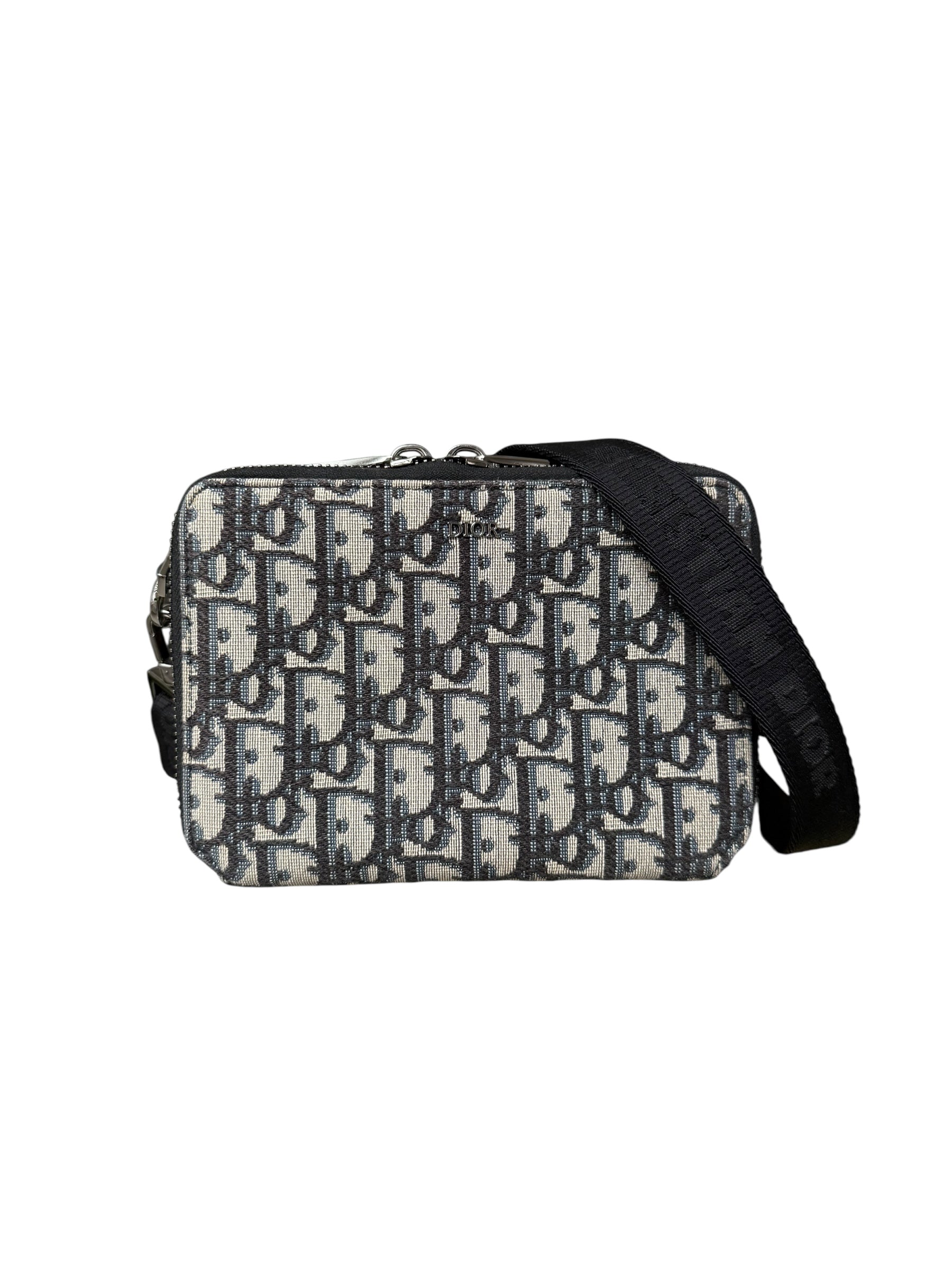 Christian Dior Pouch Unisex mit Reissverschluss und Riemen