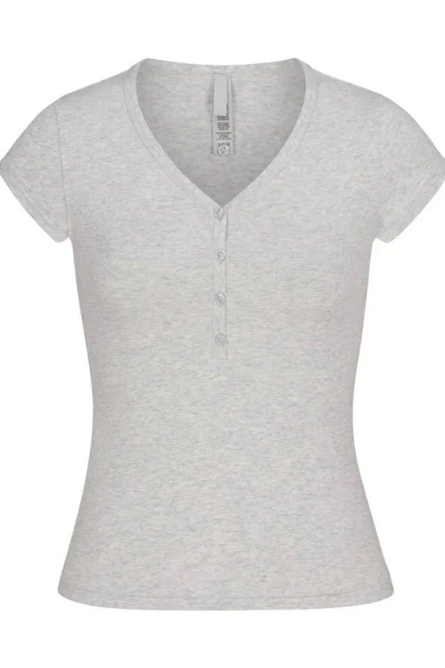New Vintage Henley T-Shirt