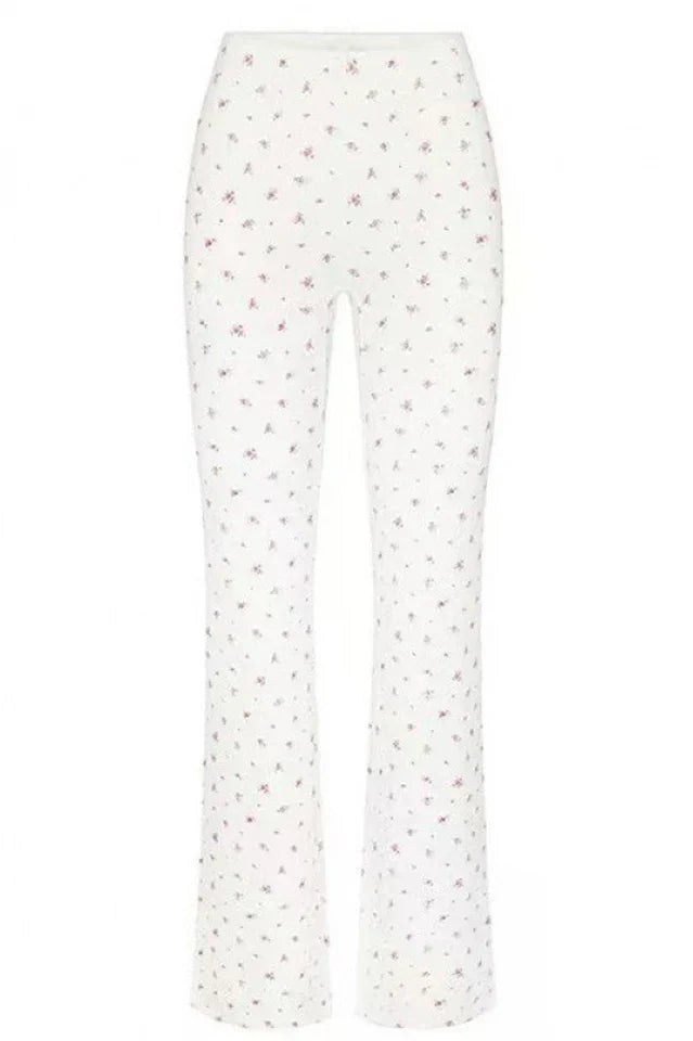 Soft Lounge Lace Pants Set