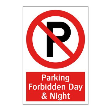 Parking Forbidden Day & Night