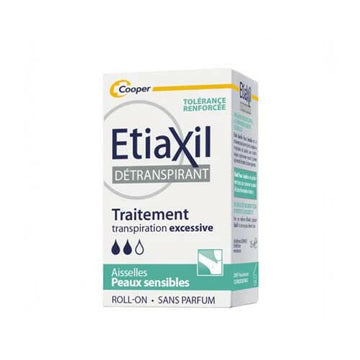 ETIAXIL ROLL-ON DETRANSPIRANT AISSELLES PEAUX SENSIBLES 15ML.