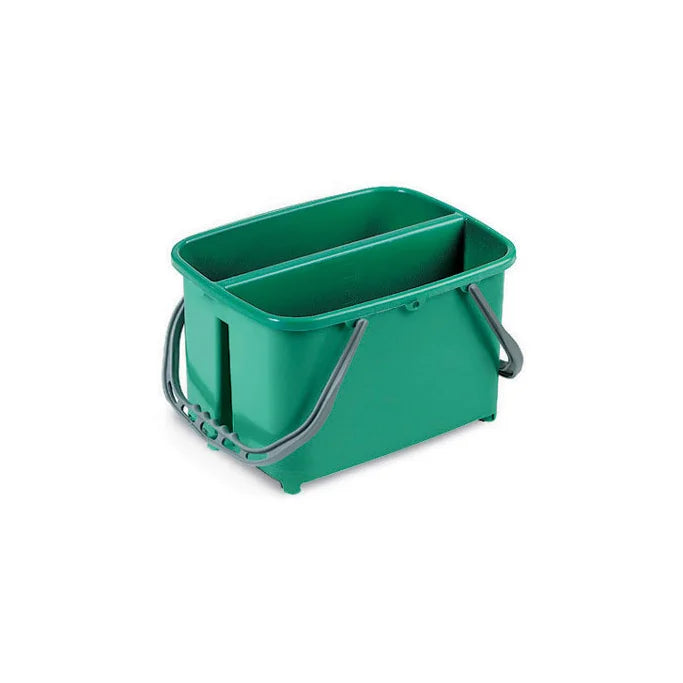 Glasreinigungseimer groß mit Doppelkammer