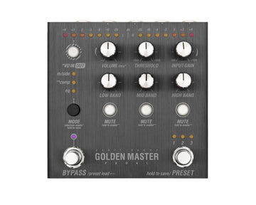 Endorphin.es Golden Master Pedal Multi-Dimensional Effects Processor - Black