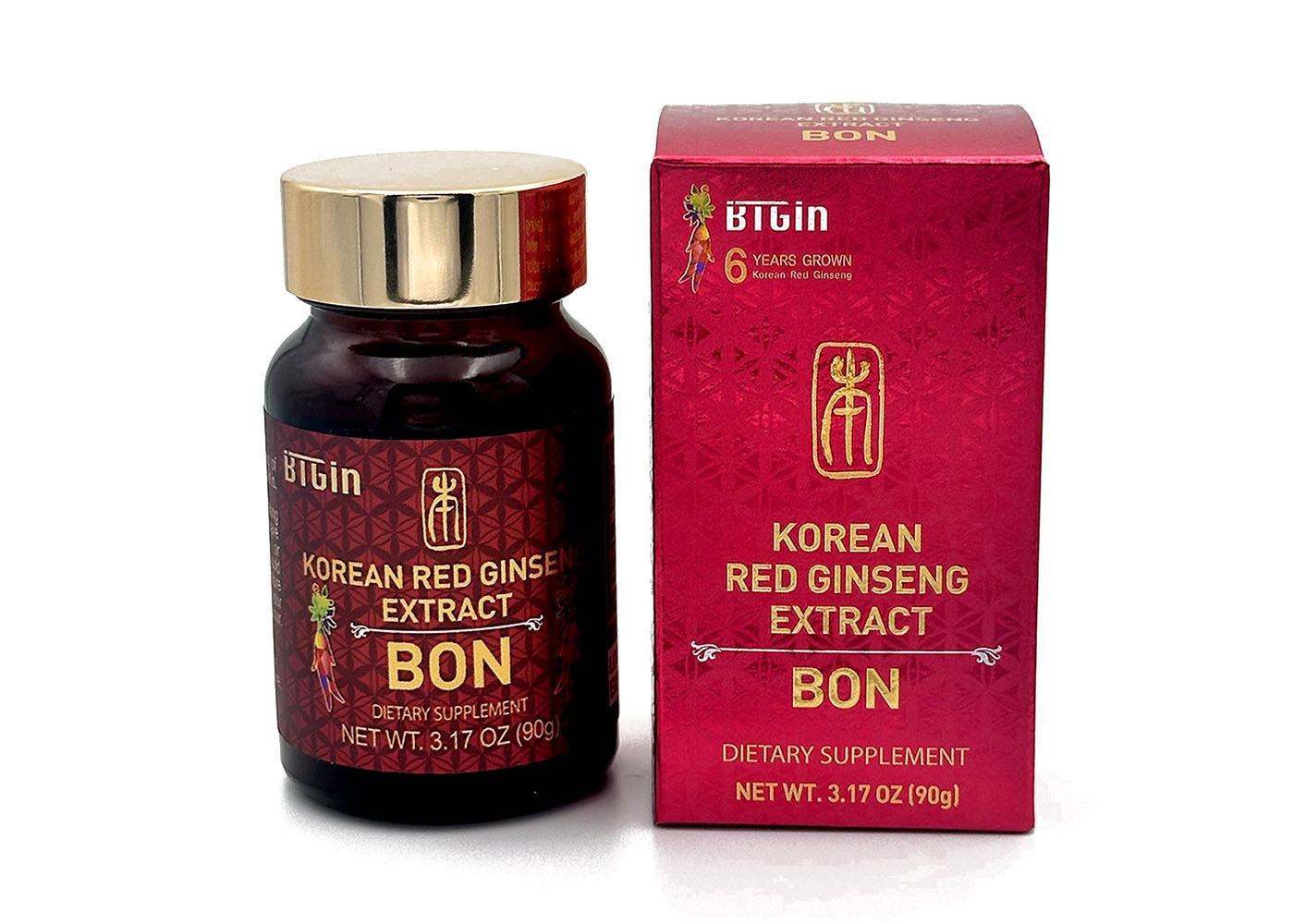 Enzymatisch Fermentierter Roter Koreanischer Ginseng Extrakt 90g