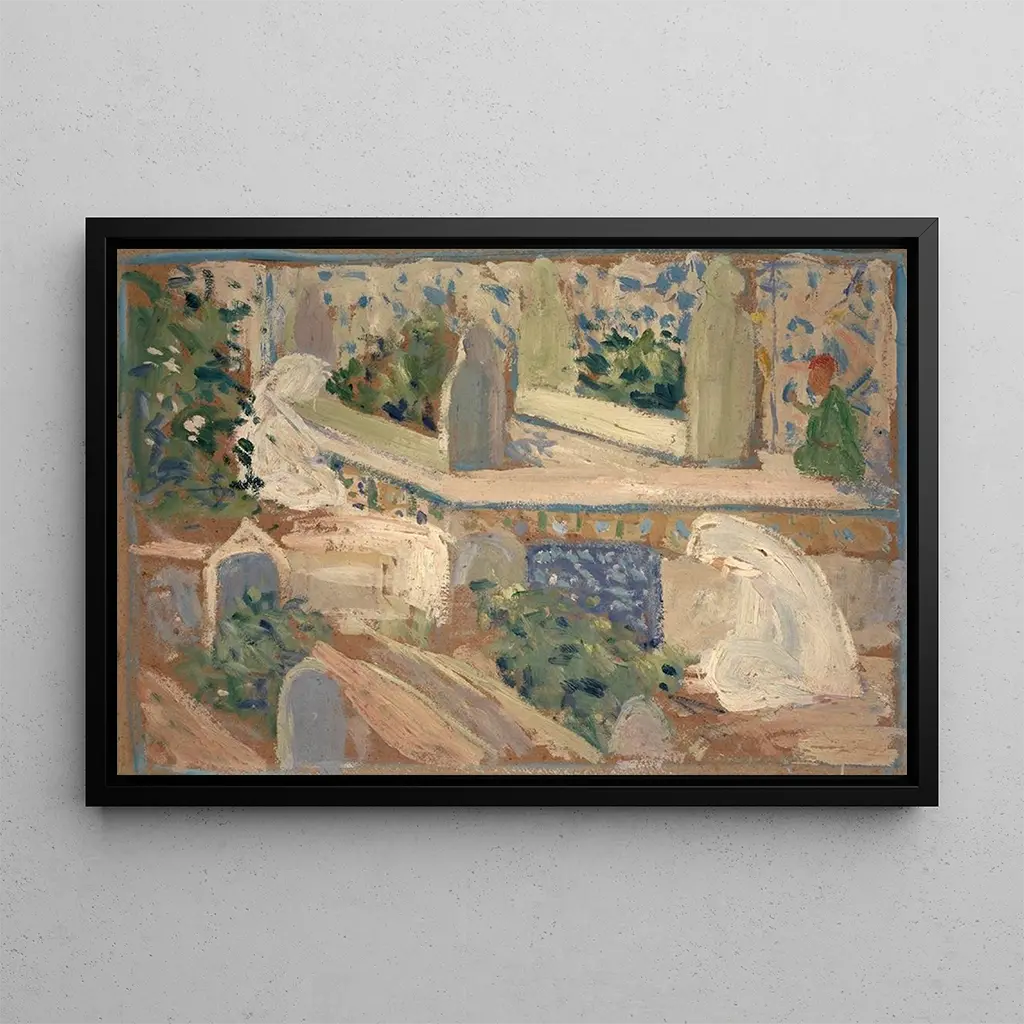 Ernst Schiess - Mohammedanischer Friedhof.webp
